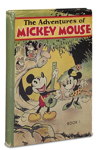 (CHILDRENS LITERATURE.) DISNEY STUDIOS, WALT. Adventures of Mickey Mouse. Book I.